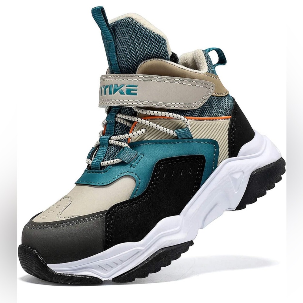 Snow Boots Outdoor Kids Hiking Shoes, Non Slip, Waterproof